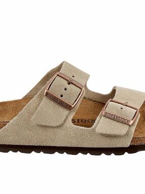 Birkenstock Arizona Two-Strap Suede Sandal